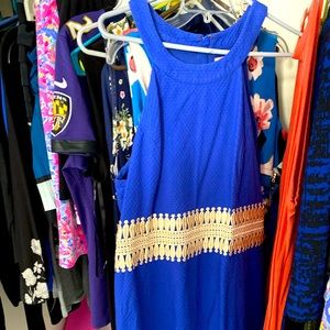 Lilly Pulitzer blue sheath dress